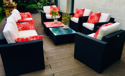 COUSSINS OUTDOOR POUR SALON JARDIN