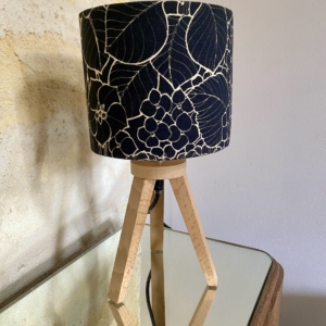 Lampe sur trépied bois "Suzie"