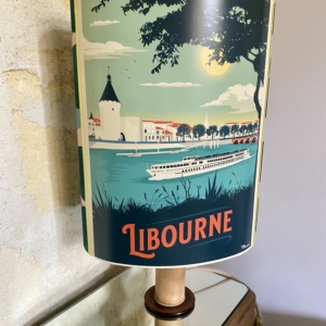 Abat-jour ovale « LIBOURNE »