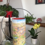 Lampe sur pieds thème Londres